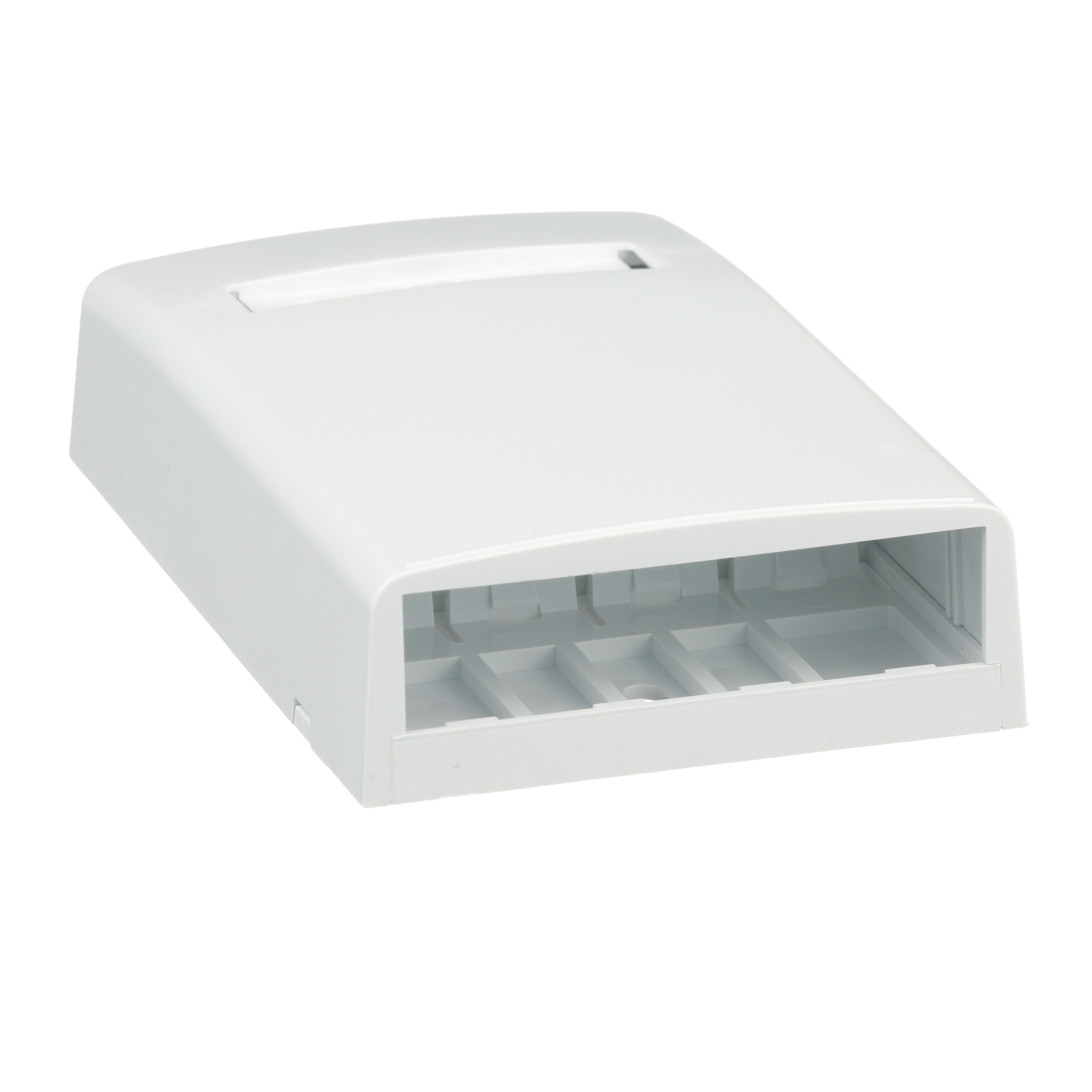 Mini-Com® Yüzey Montaj Kutusu, 4 Port, Beyaz