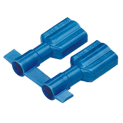 Kesici Terminal, Mavi, Naylon, 1.5-2.5mm² Kablo, 6.3 x 0.8 mm Levha, 3000'lü Paket