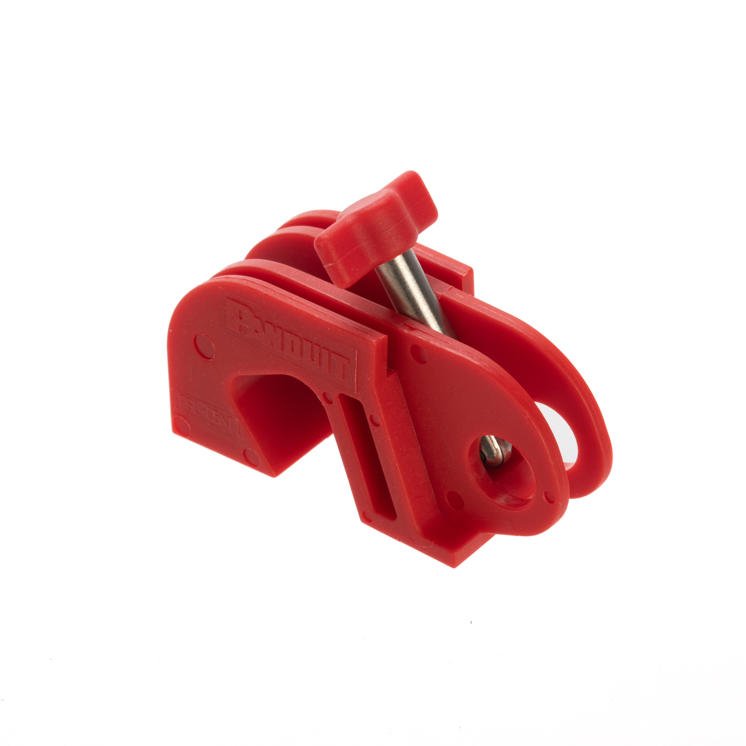 Devre Kesici Kilitleme, alet gerektirmez, Naylon, Kırmızı, 52x19mm, 1'li Paket