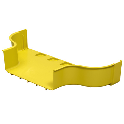BAĞLANTI PARÇASI, 24" X 4" (600MM X 100MM) ÖLÇÜLERİNDEN 12" X 4" ÖLÇÜLERİNE KÜÇÜLTME, SARI