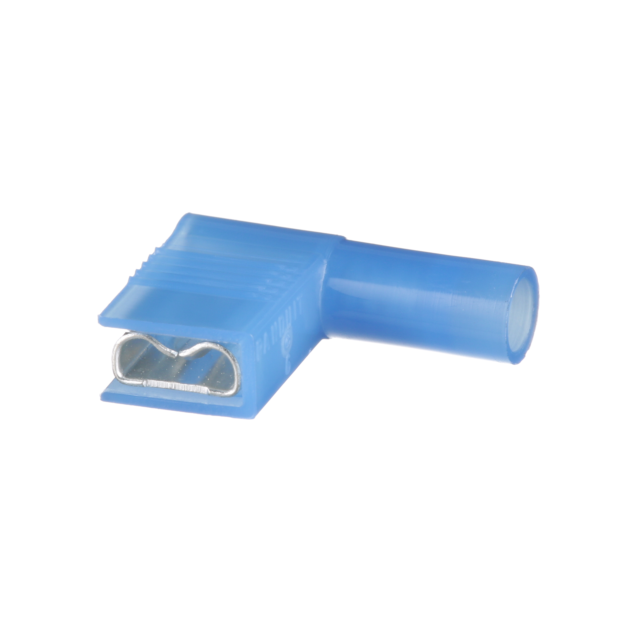 Kesici Terminal, Dik Açılı, Mavi, Naylon, 1.5-2.5mm² Kablo, 6.3 x 0.8 mm Tab, 50'li Paket