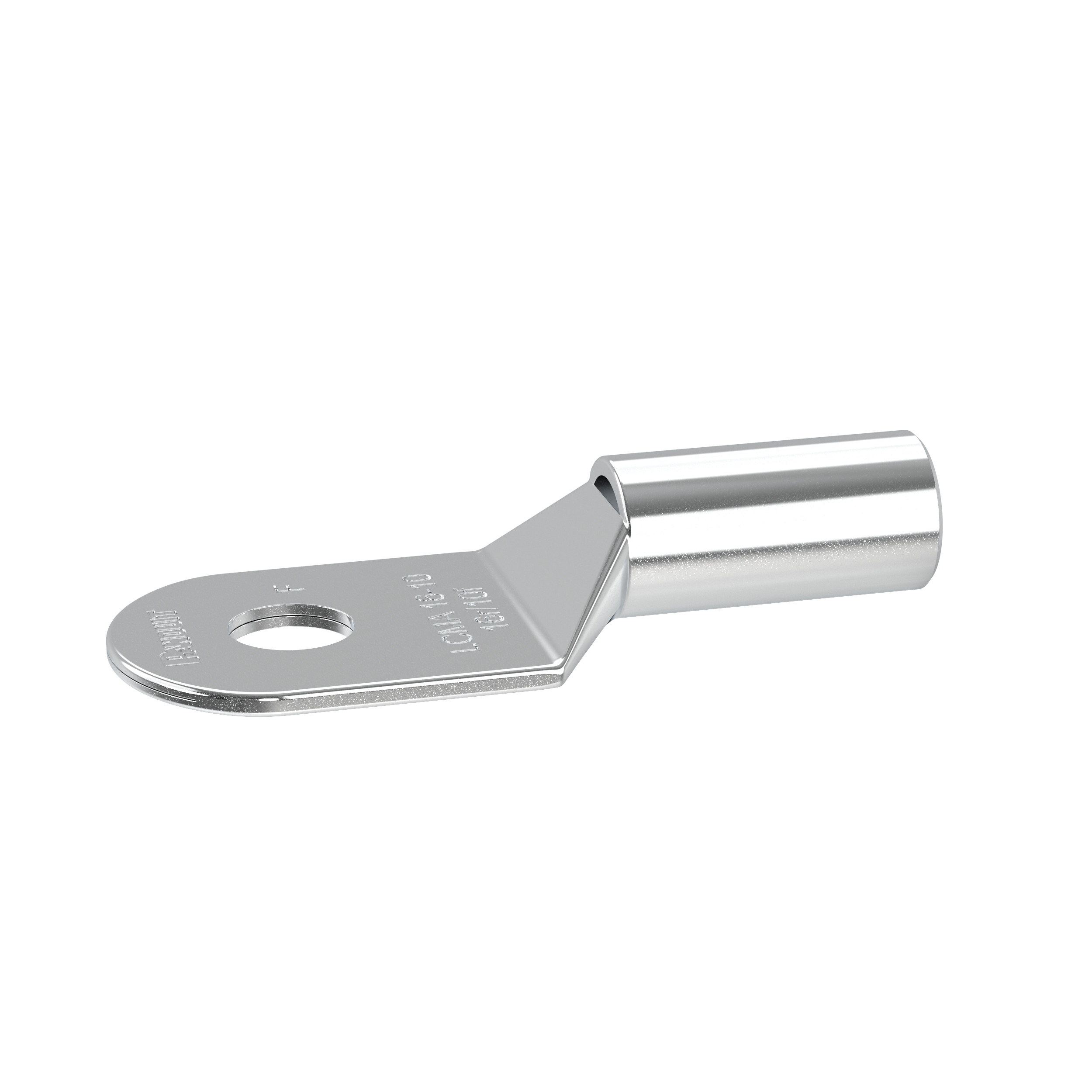 Bağlantı Muhafazası, Metrik, 16mm, Kalay Kaplı Bakır, Düz, Tek 10mm Somun, Ambalaj 100