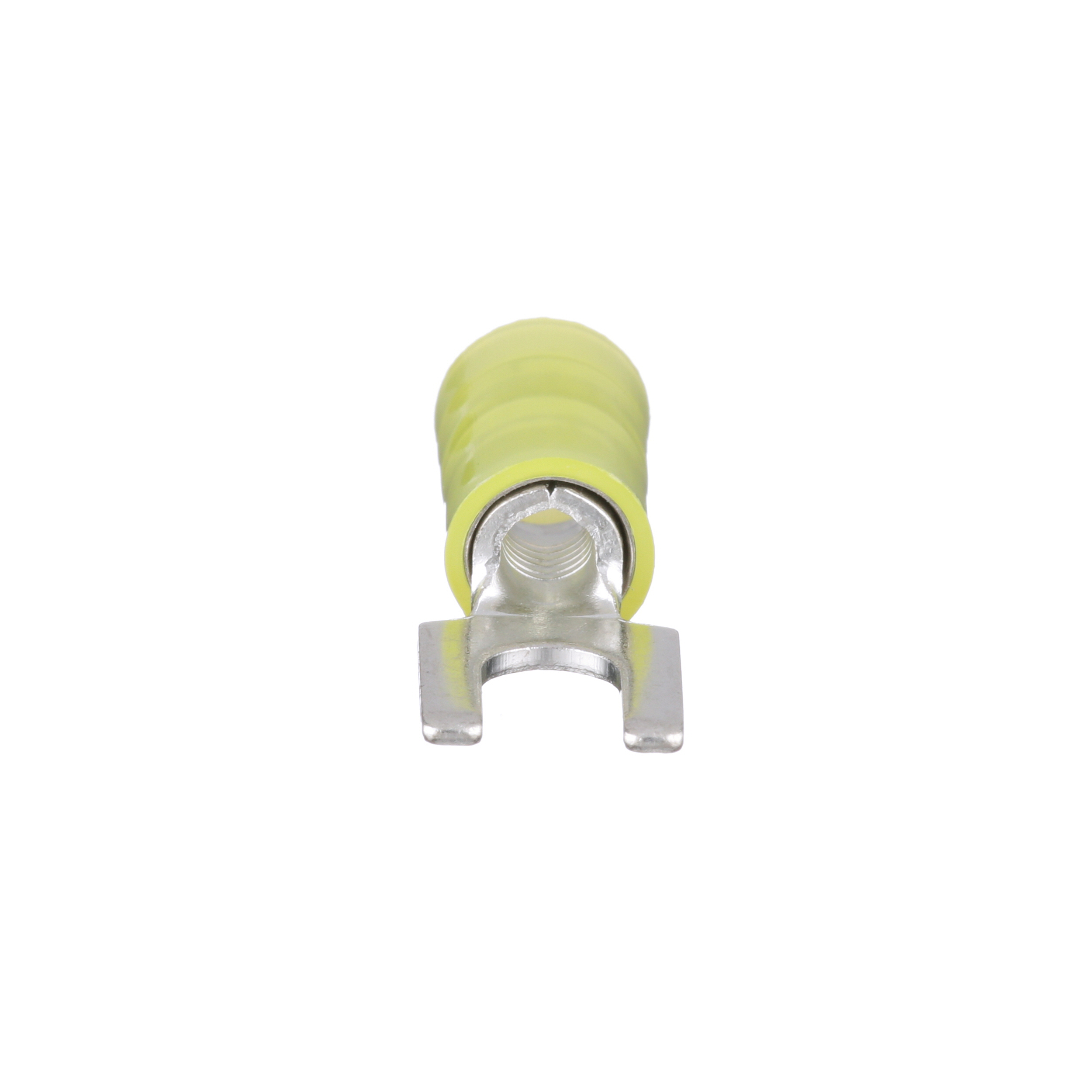 Çatal Terminal, Sarı, Naylon, 4.8mm Çap, 4-6mm² Kablo, 50'li Paket