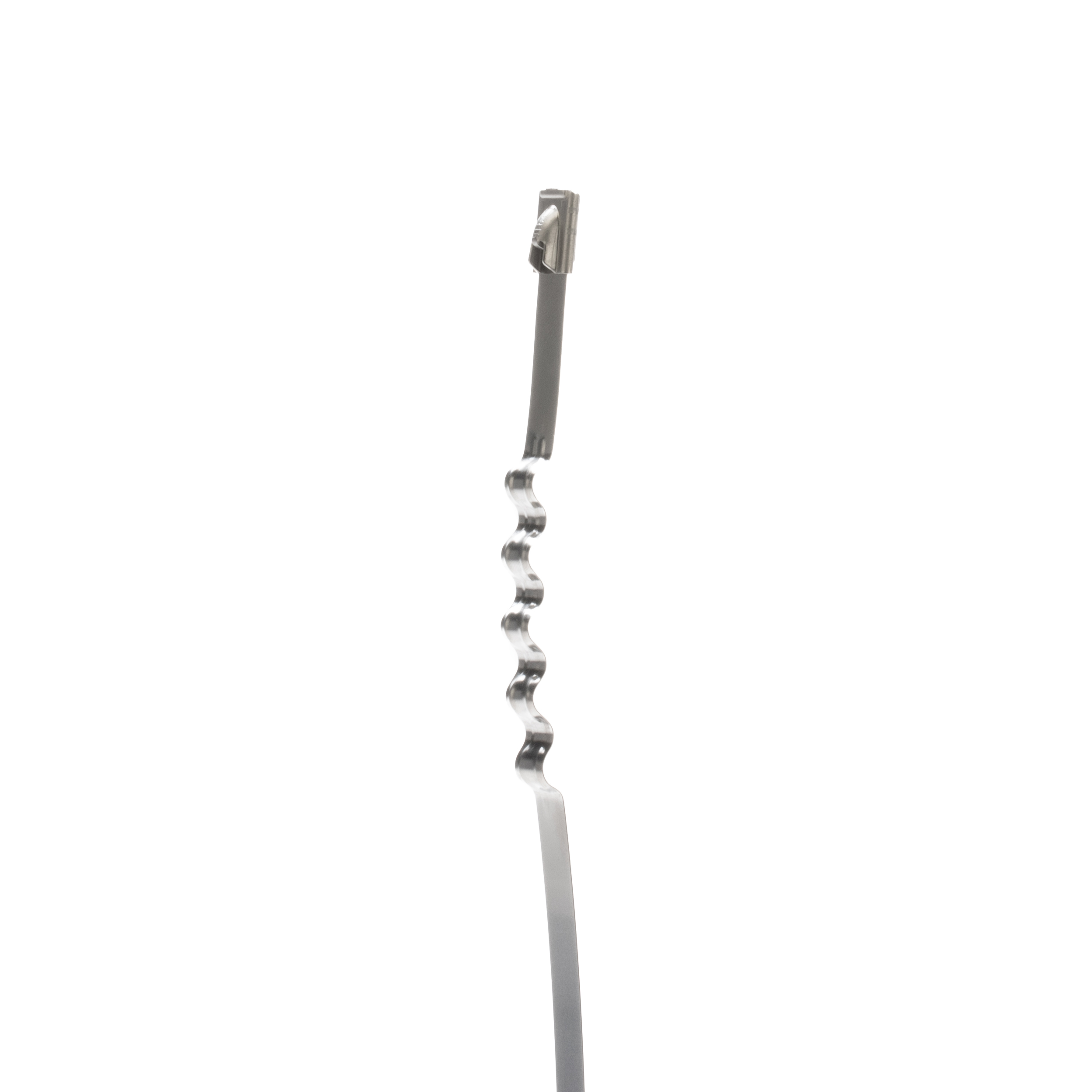 Dalgalı Kablo Bağı, Paslanmaz Çelik 316, 101.6x7.9mm, 250'li Paket