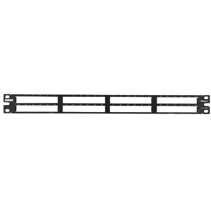 QuickNet™ Yama Paneli, 48 Port, 1 RU, Siyah