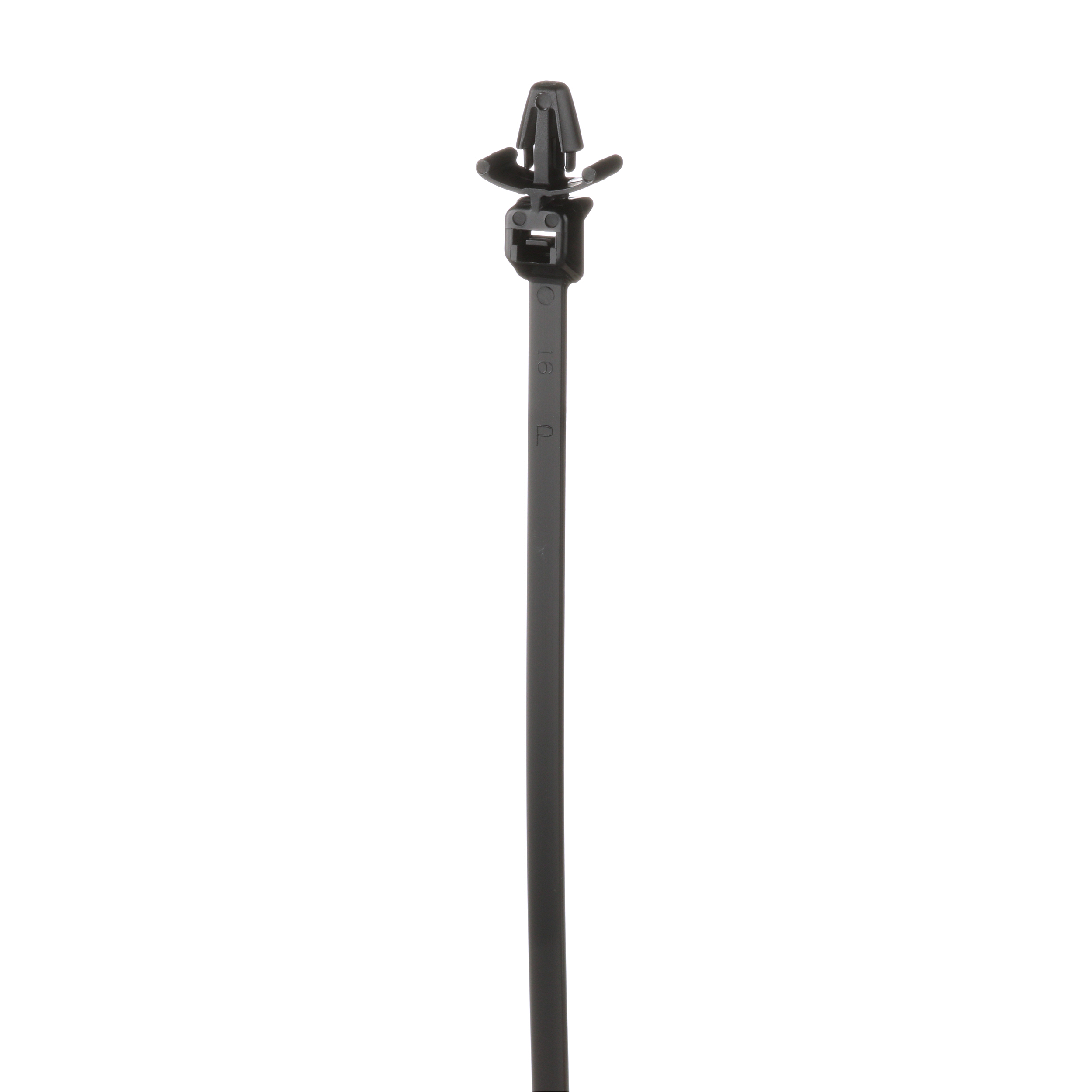 Kanat İtme Montajlı Kablo Bağı, Siyah, HS PA6.6, 152x3.4mm, 178N, 500'lü Paket