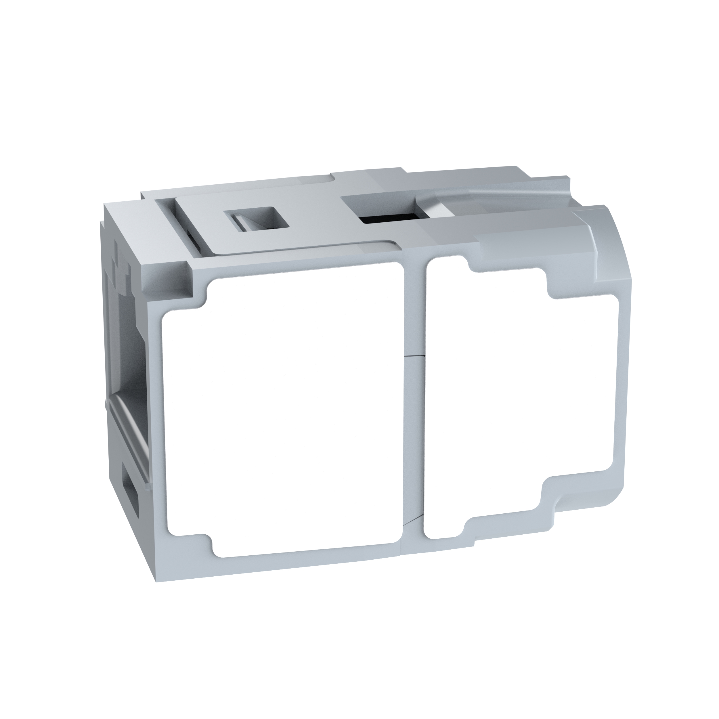 Twisted Pair RJ45 Cat 6A Bağlantı Modülü, Uluslararası Gri