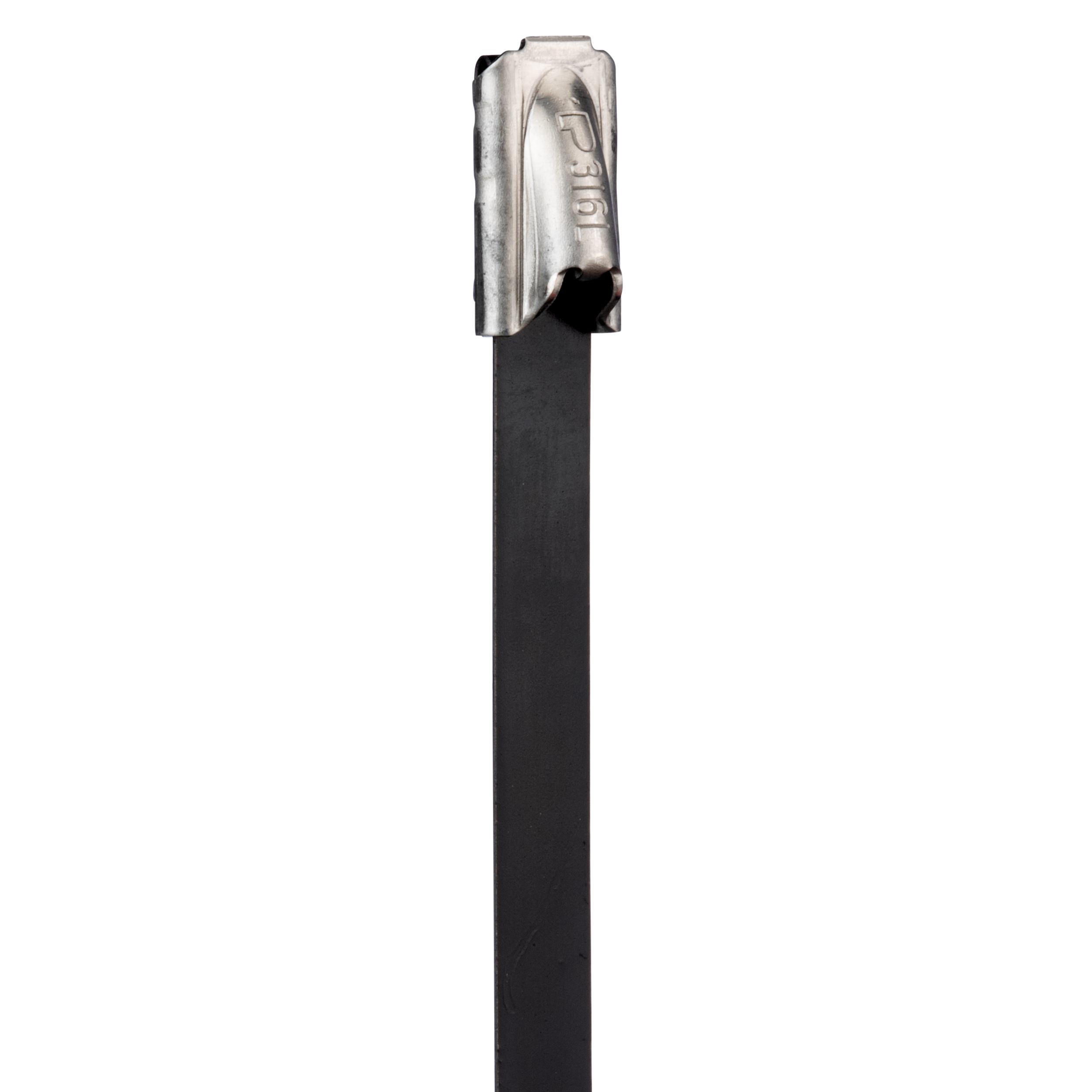 Kablo Bağı, Siyah, UV, 316L Paslanmaz Çelik, Standart, 158x4.6mm, Paket 100