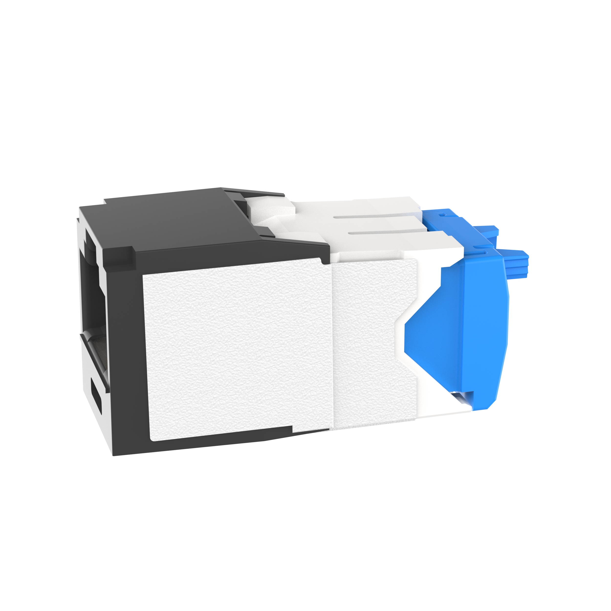 Mini-Com® UTP RJ45 Cat 6A TG Jack Module Corrosion Resistant, Black