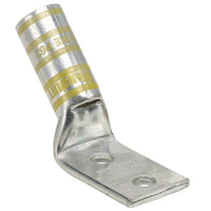 CuLugLBW,2Hole,#2AWG,1/4,.63,45°PKG25" (Ürün kodu değişmediği için çevrilmedi)