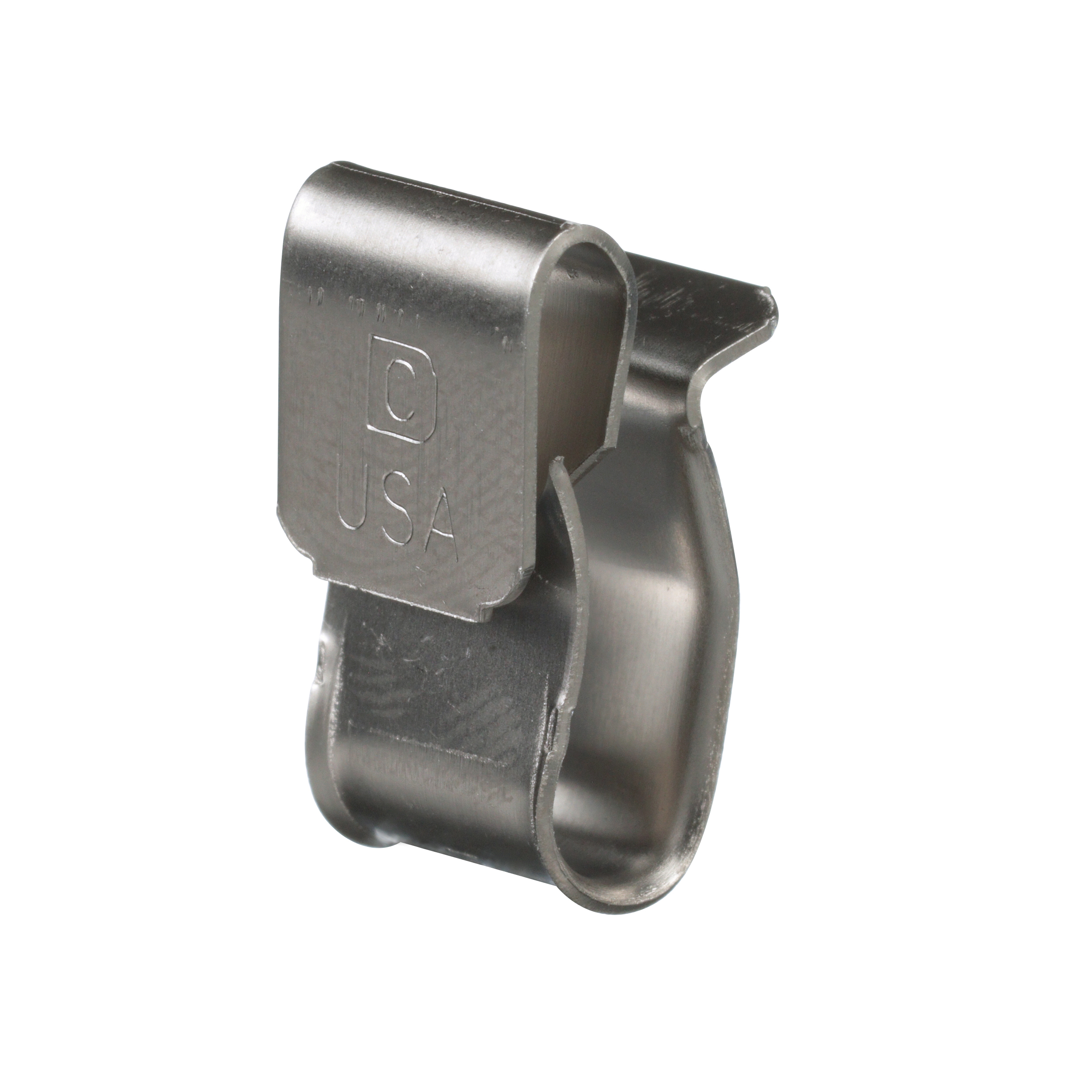SS Kenar Klipsi. Panel kalınlığı: 1.30 mm - 2.49 mm. Tel çapı aralığı: 4.09 mm - 6.10 mm