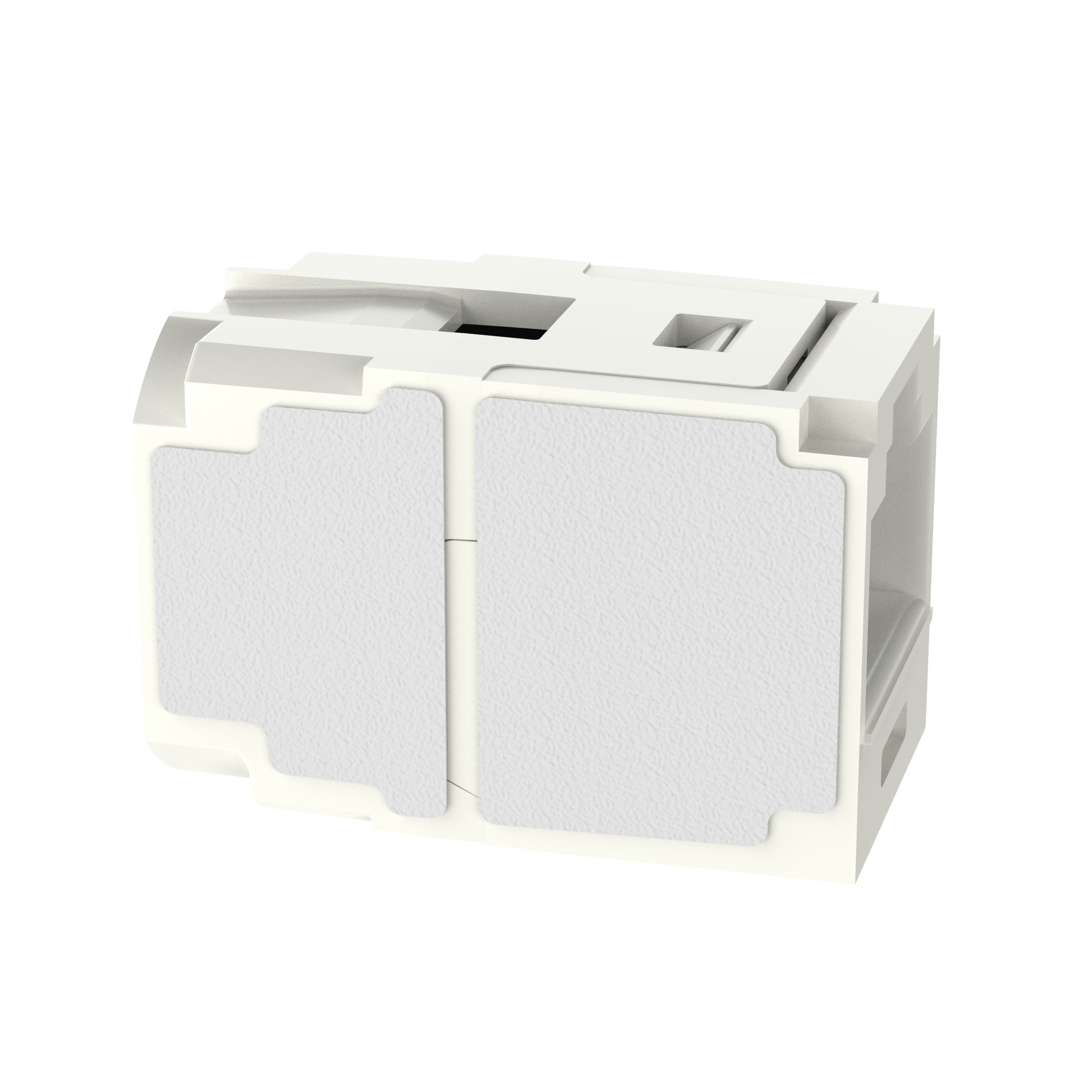 Mini-Com® Cat 6A UTP RJ45 Çiftleşme Modülü, IW