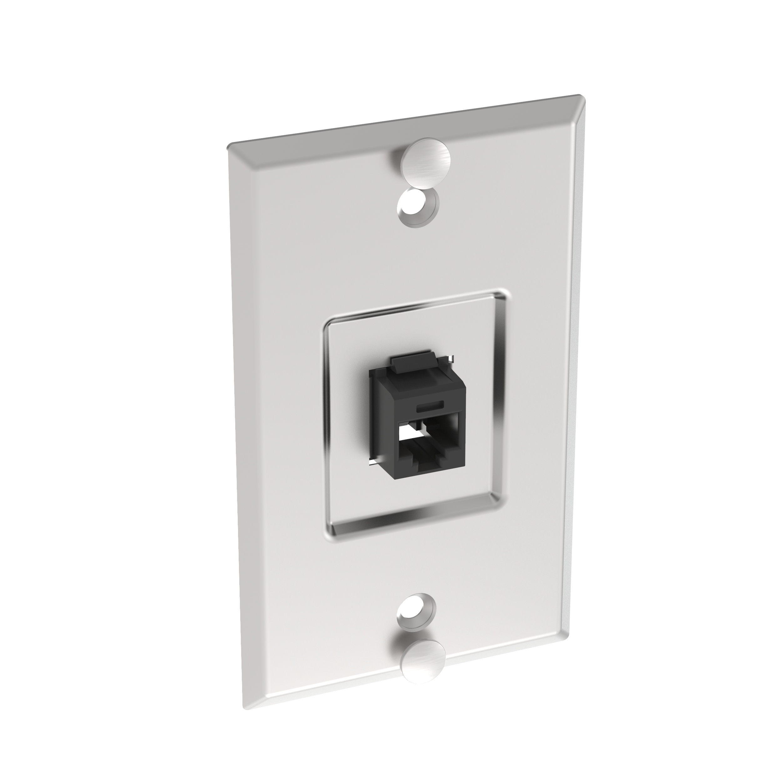 Keystone Duvar Telefon Priz Çerçevesi, Cat 6, 1 Port