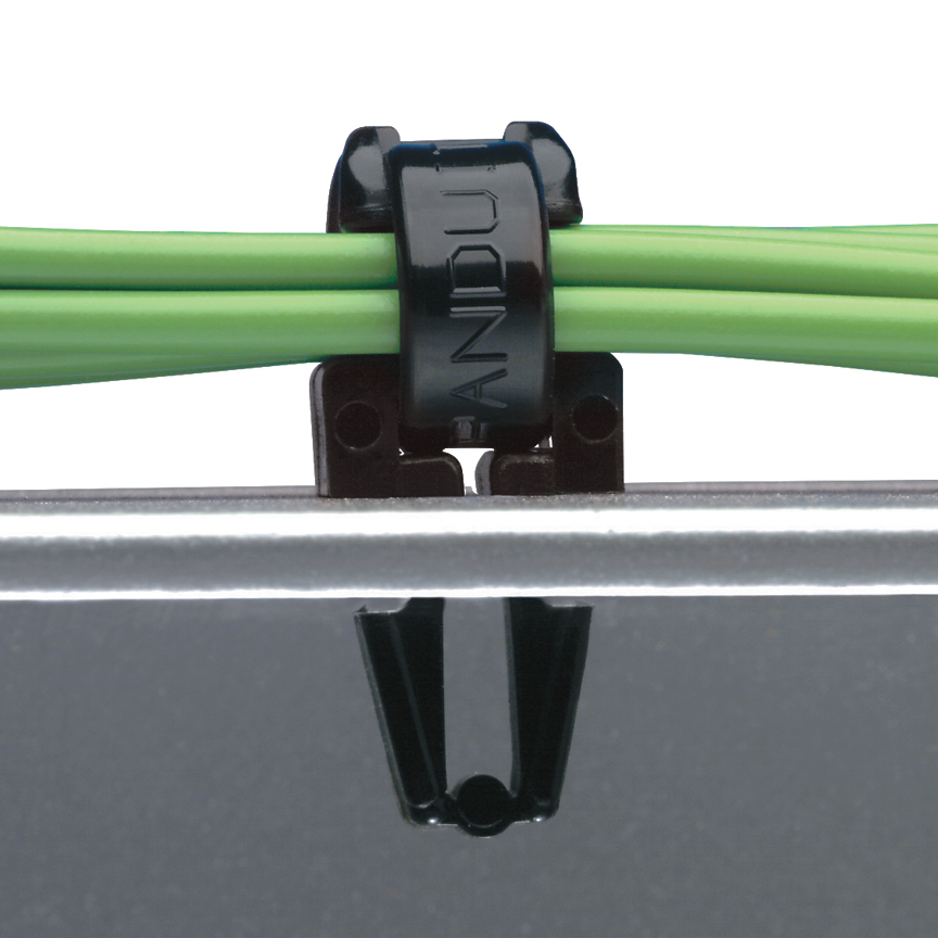 PMWH Winged Push Barb Cable Tie Mount
