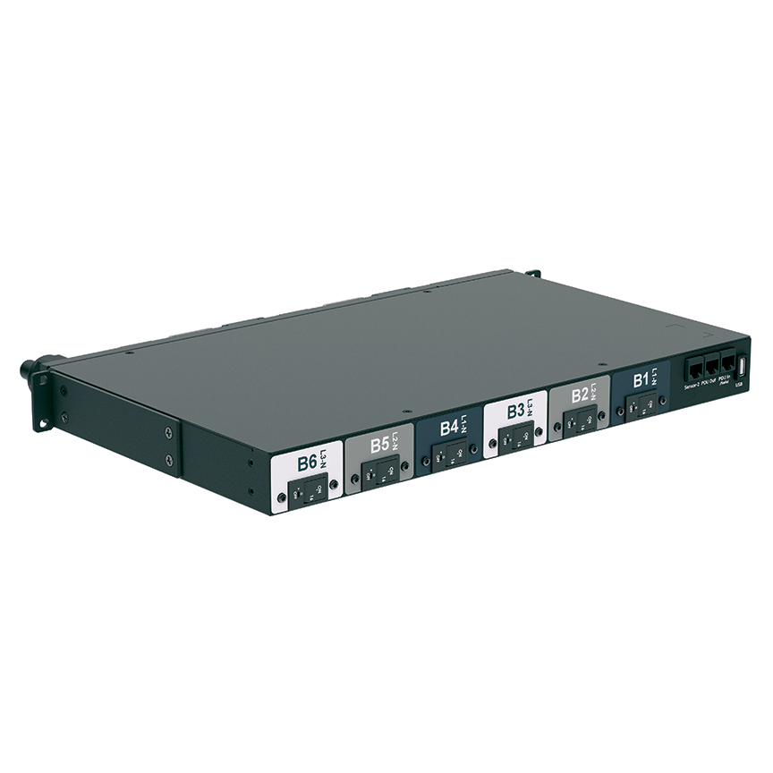 MI PDU, 32 Amper, 400 Volt, (6)C19, IEC 60309 3P+N+E 6h 32A (IP44)