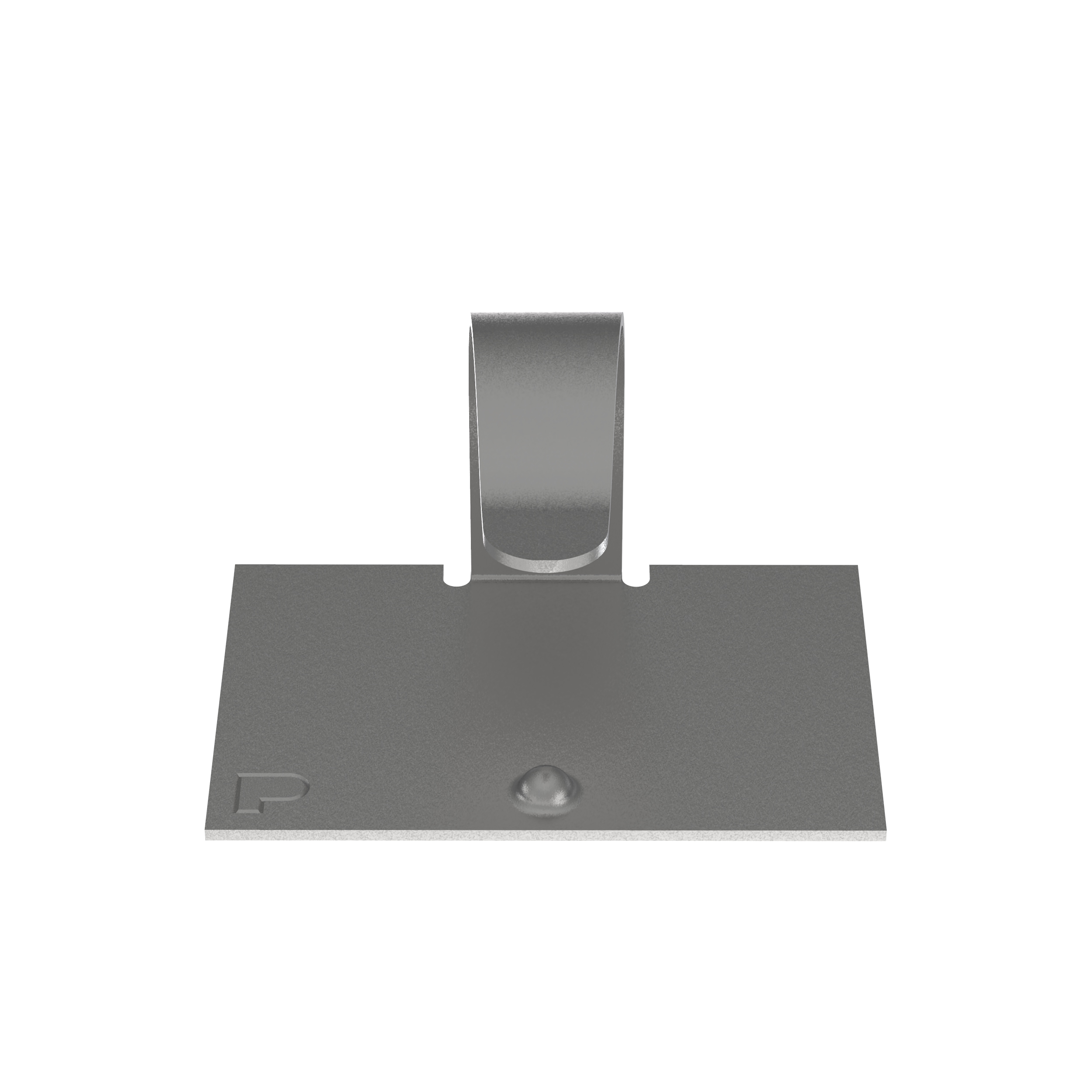 Kablo Klipsi, Gümüş, Çelik, Kauçuk Yapışkanlı, 19.6x13.7mm, 100'lü Paket