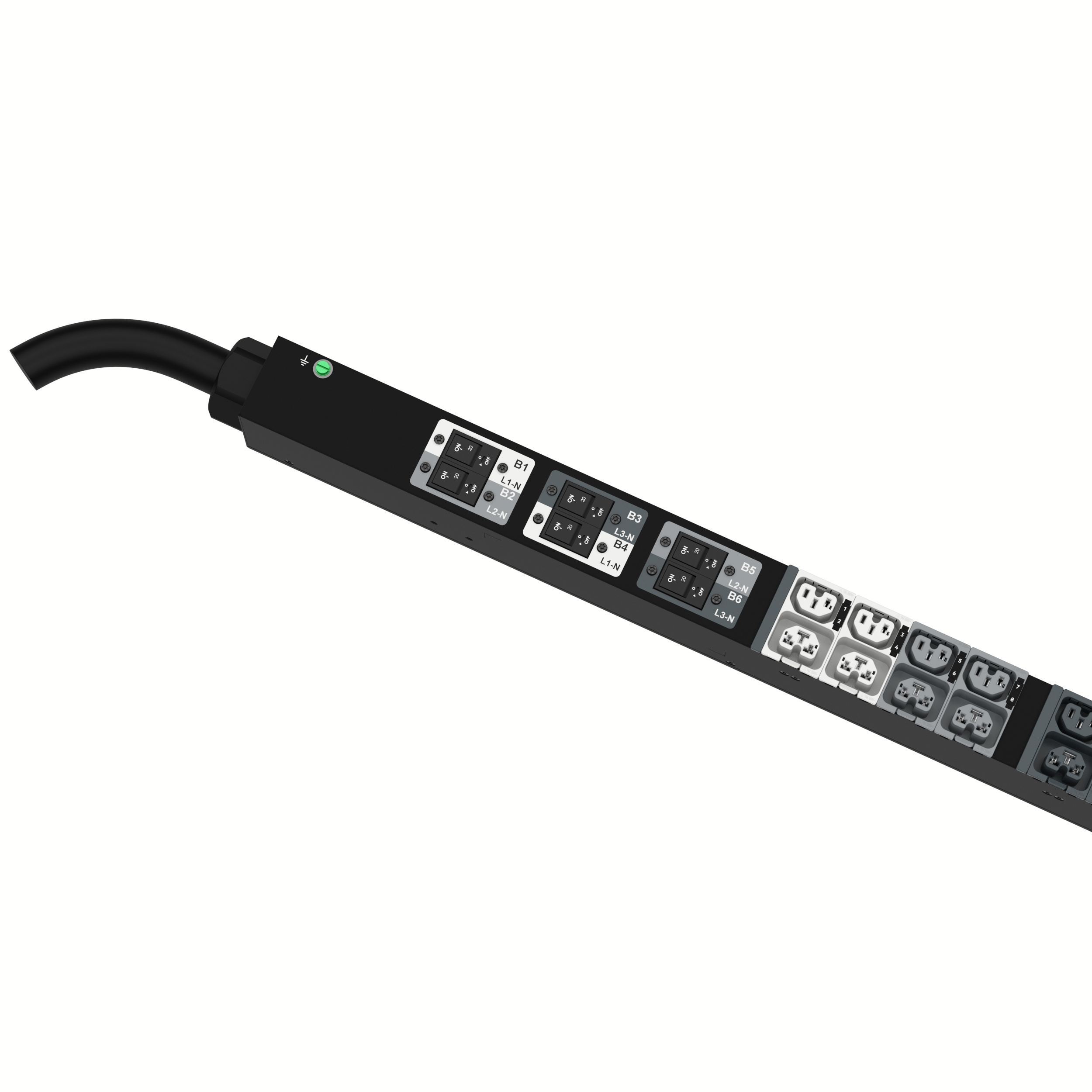 MI PDU, 415V, (21)C13/C15, (21)C13/C15/C19/C21