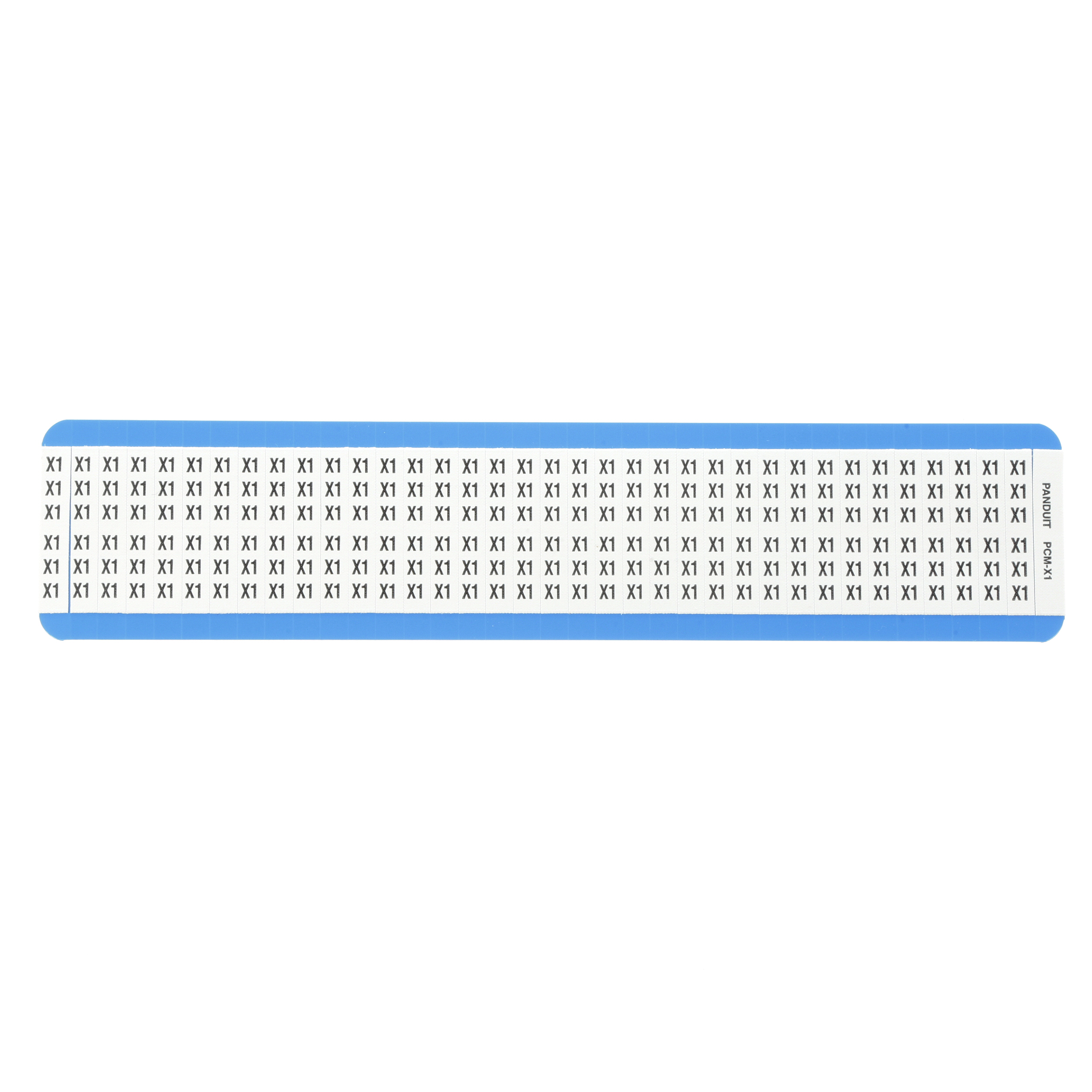 Ön Yazdırılmış, Genişlik .25" Uzunluk 1.5", X1, LEJANT, 25'li Paket