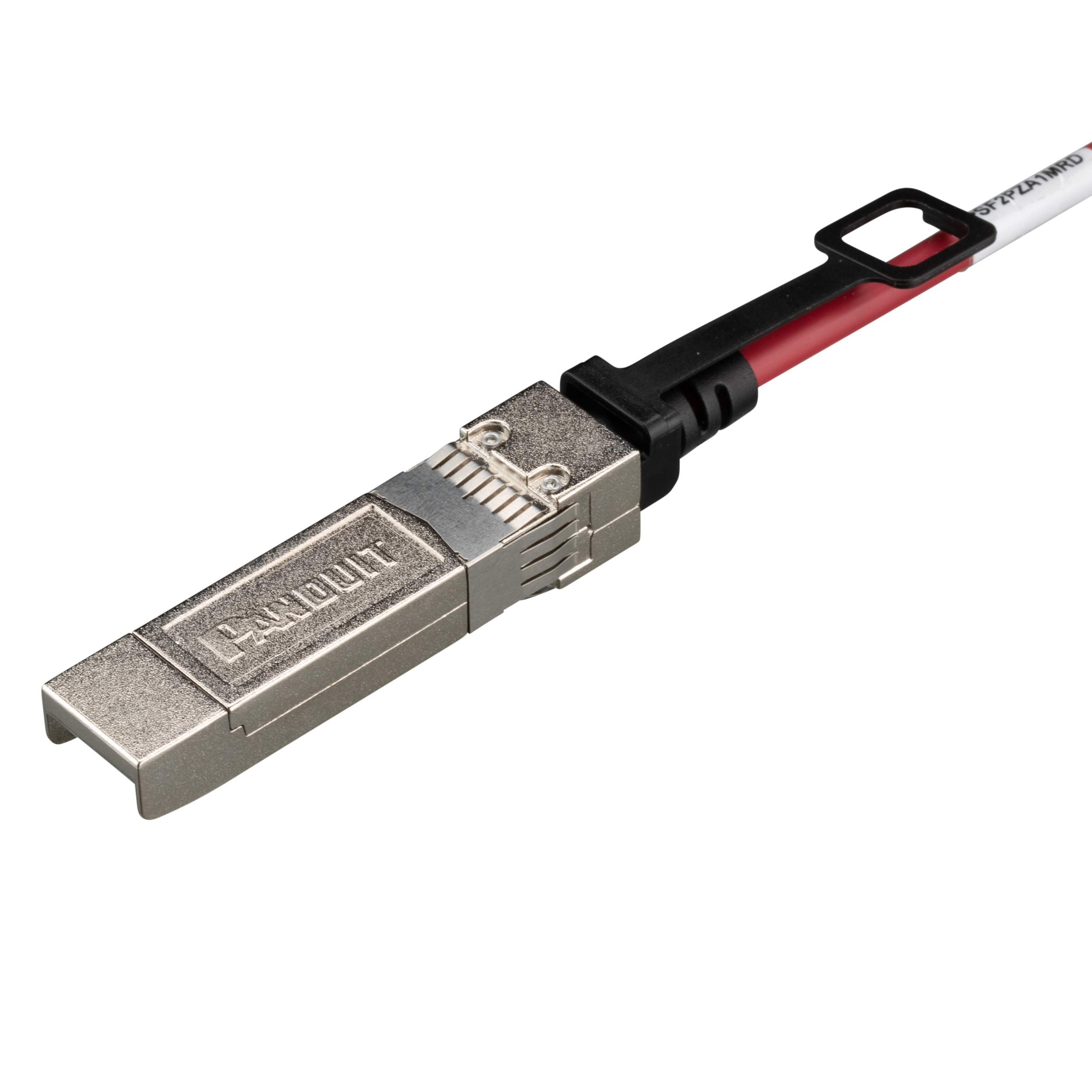 25G SFP28 DAC Assembly, 30 AWG, 1M, Red