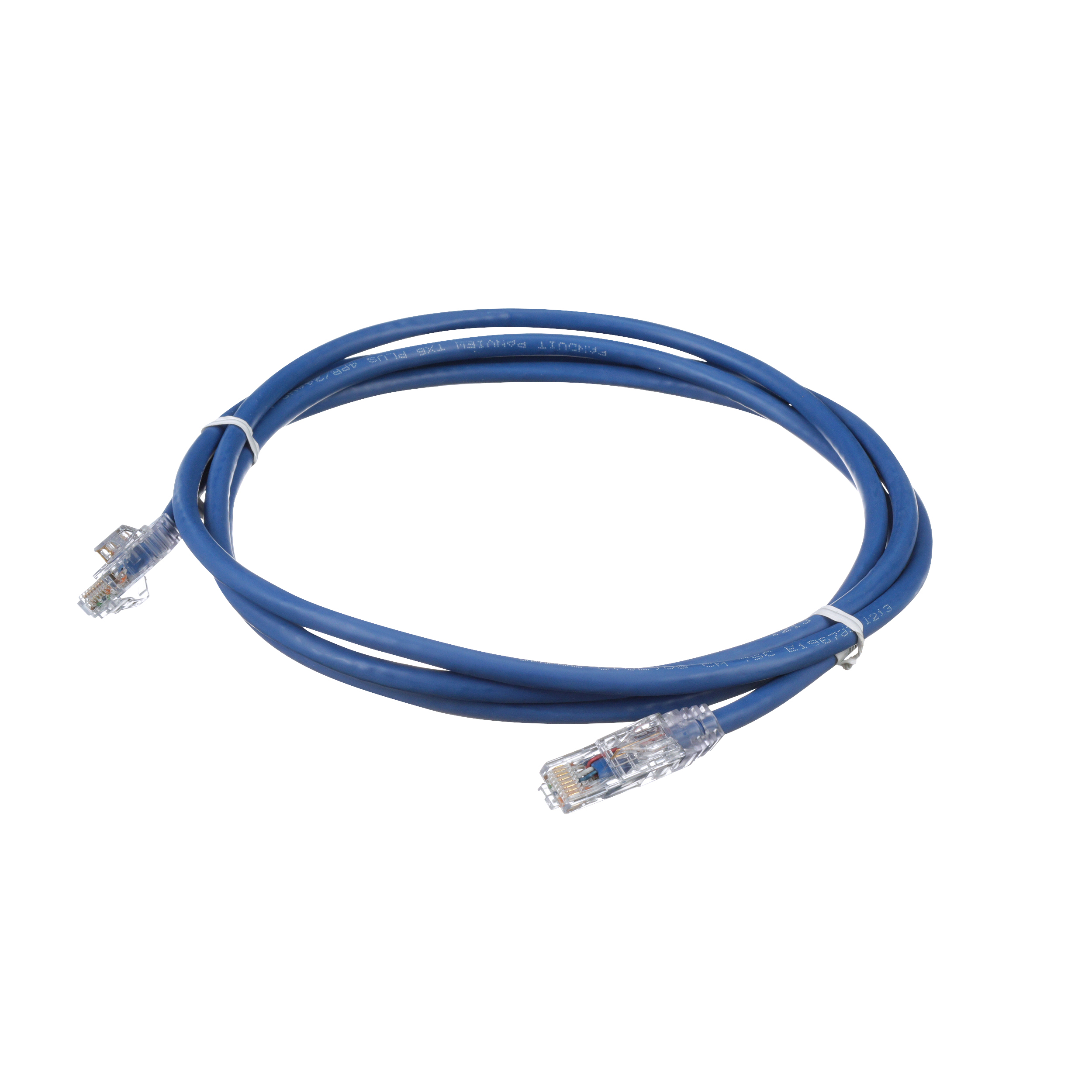 Cu,PatchCord,PV,UTP,Cat6,BU,7ft