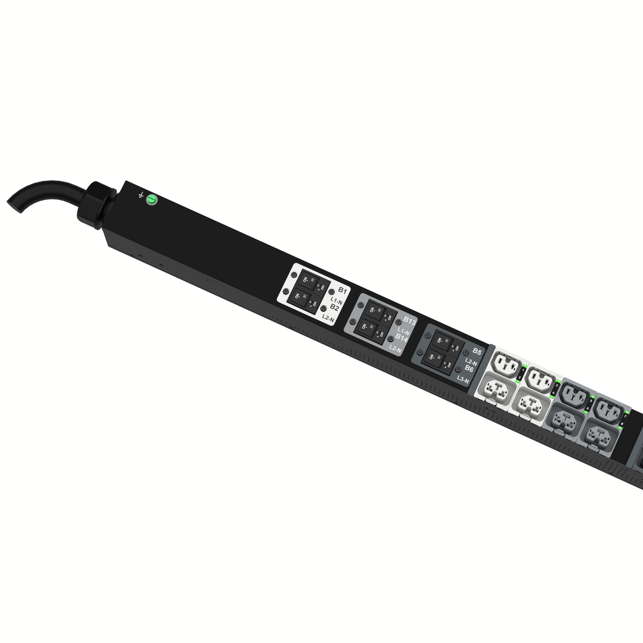 MSPO PDU, 415 Volt, (24)C13/C15, (24)C13/15/C19/C21