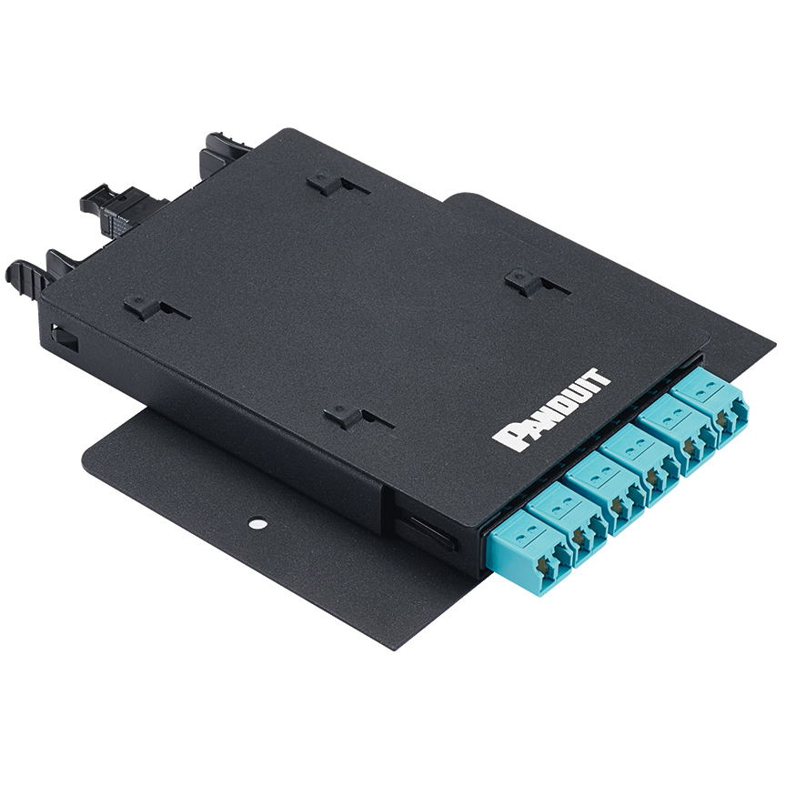 HD FLEX kaset montaj braketi, ağ bölme sisteminde bir adet 6 portlu kaset için
