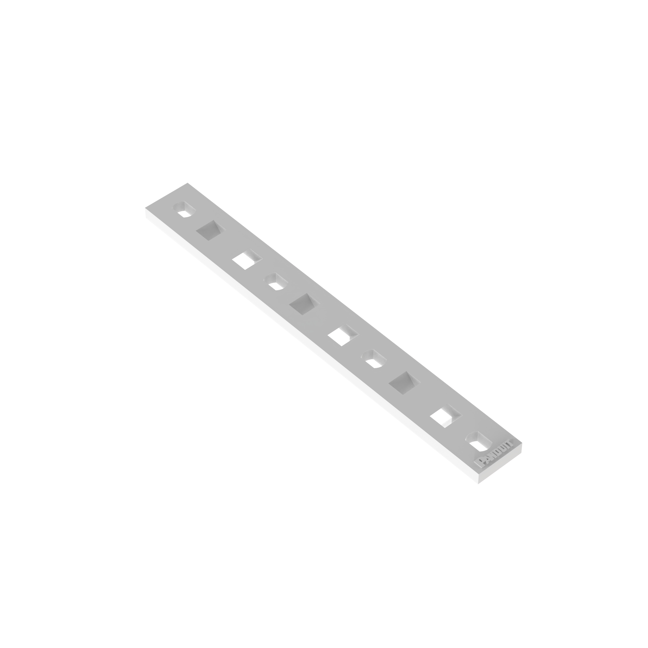 Çoklu Kablo Bağı Plakası, 3 Demet, M-S Kablo Bağları, #10 Vida (M5), 100'lü Paket