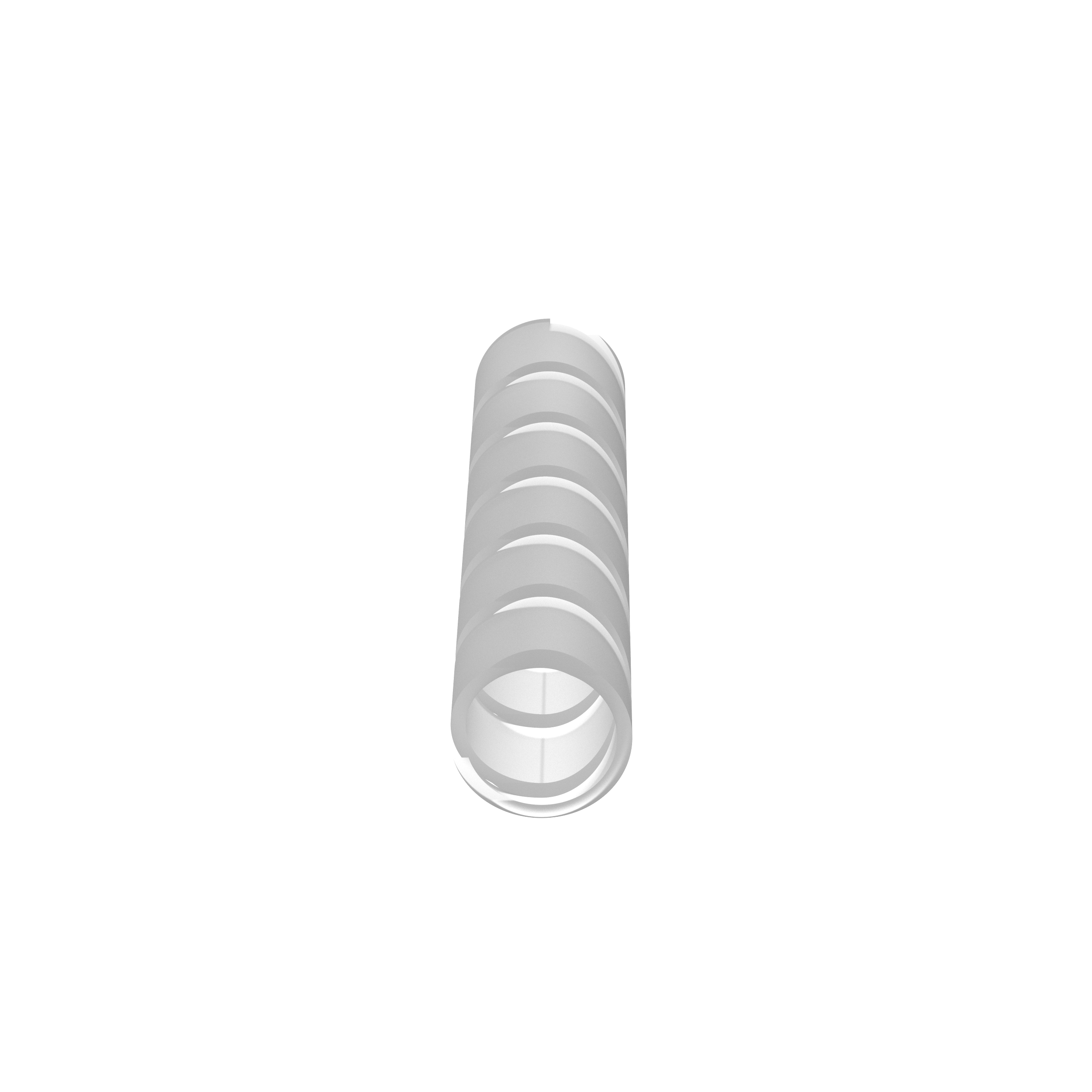 Spiral Sarım, Doğal, PE, 7,9 mm Minimum Çap, 30,5 m Rulo, Paket 1