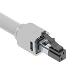 Type 1 single pair ethernet connector