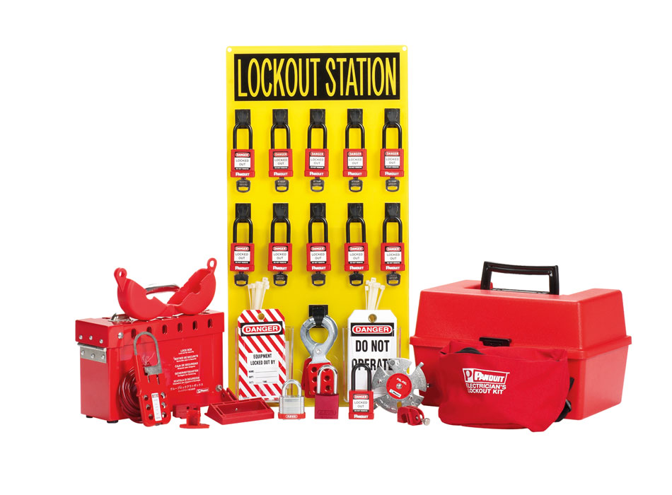 Panduit Lockout Tagout Station