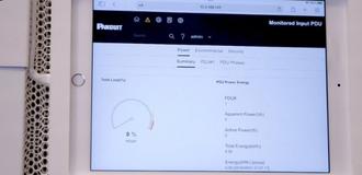 A look at the Panduit Web GUI system