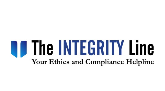 Text logo -The INTEGRITY Line – Your Ethics and Compliance Helpline